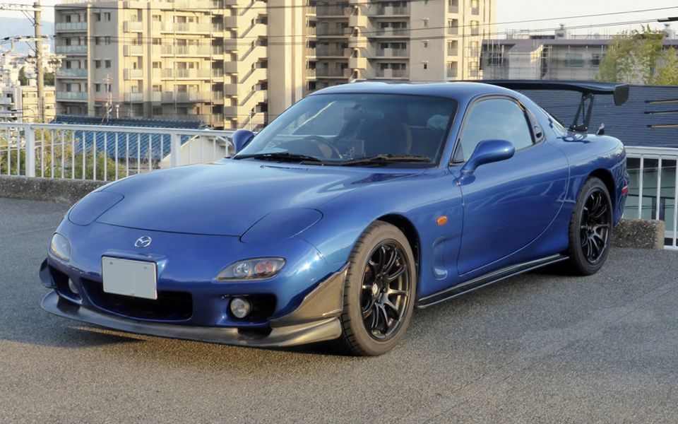 Mazda RX-7 FD3S 青 昼
